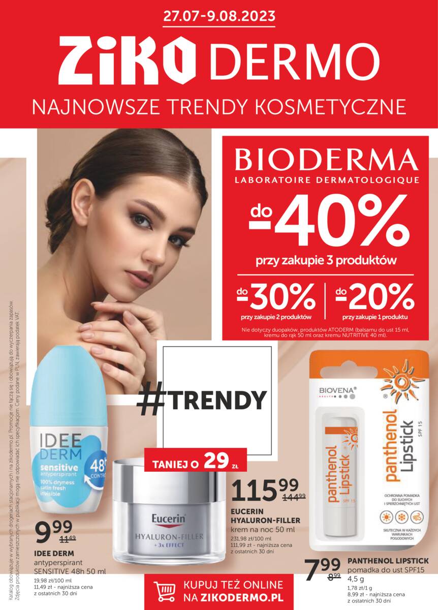Gazetka promocyjna sklepu Ziko Dermo - Najnowsze trendy kosmetyczne - data obowiązywania: od 2024-04-11 do 2024-05-28
