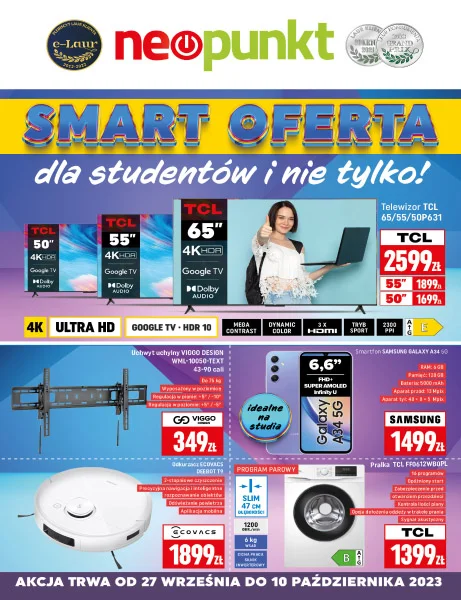 Smart oferta dla studentów i - Neo punkt Gazetka promocyjna - W tym tygodniu - oferta 'brak'