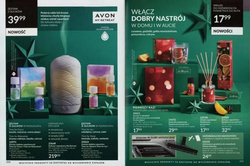 Gazetka promocyjna sklepu Avon - Zadziwiająco tanie święta! - data obowiązywania: od 01.11 do 30.11
