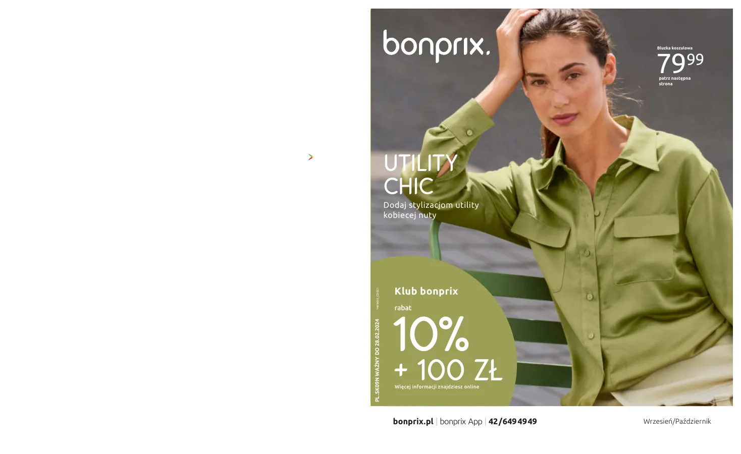 Ulotka gazetka promocyjna ze sklepu Bonprix