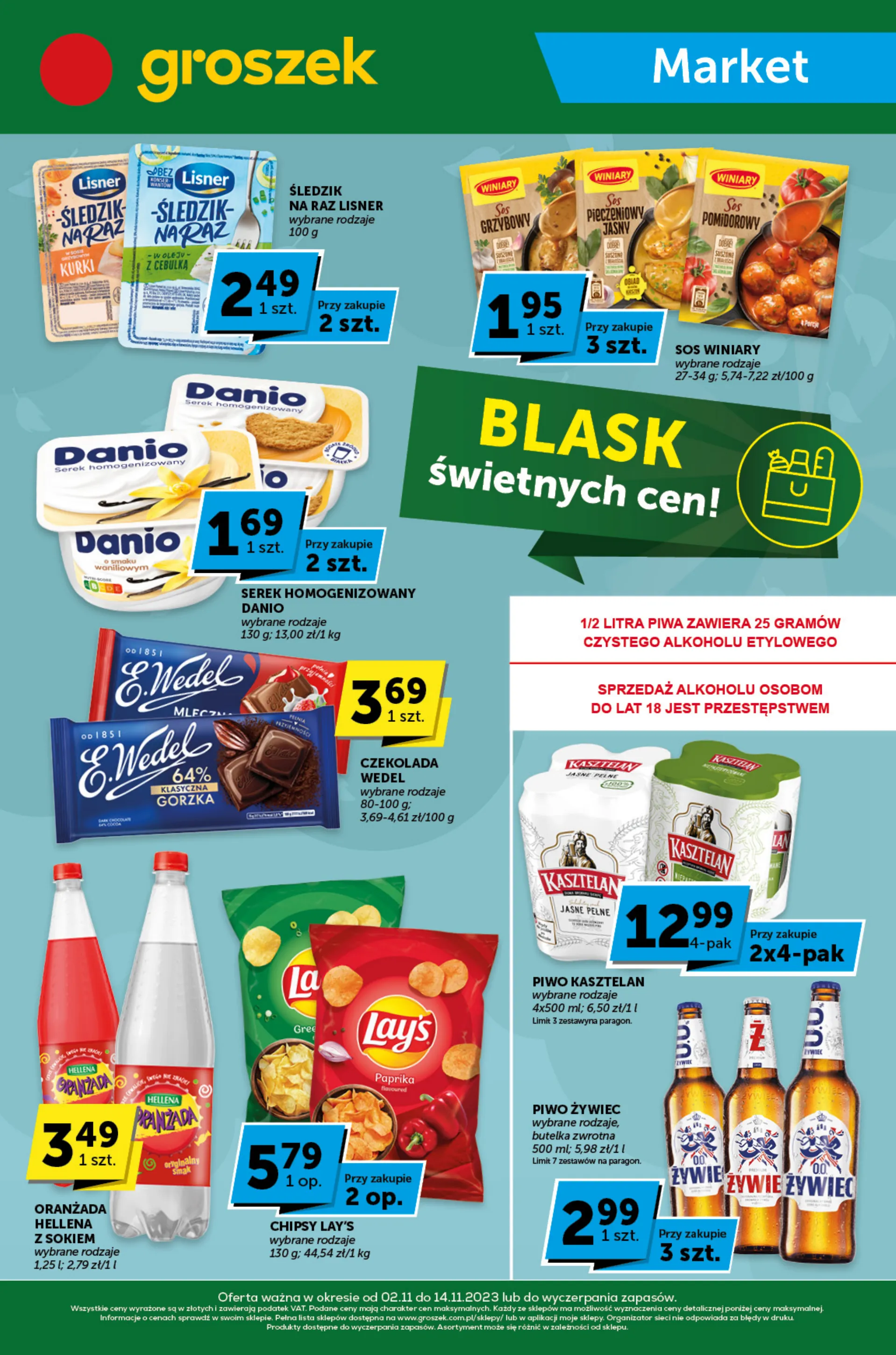 Groszek Market Blask świetny - Groszek Gazetka promocyjna - W tym tygodniu - oferta 'brak'