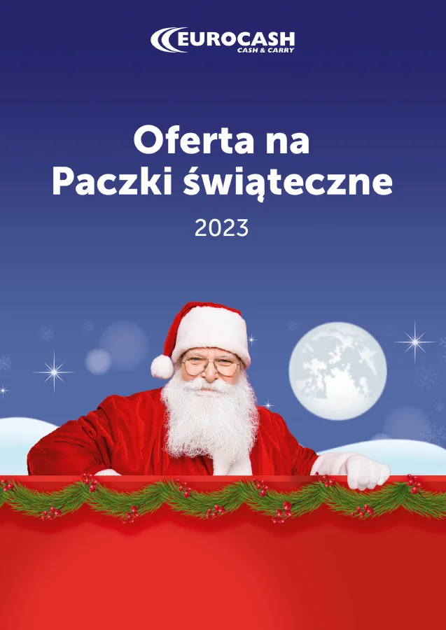 Gazetka promocyjna Eurocash. Tytuł: Oferta na Paczki świąteczne 2023. Oferta obowiązuje: 2023-10-16 - 2023-12-31
