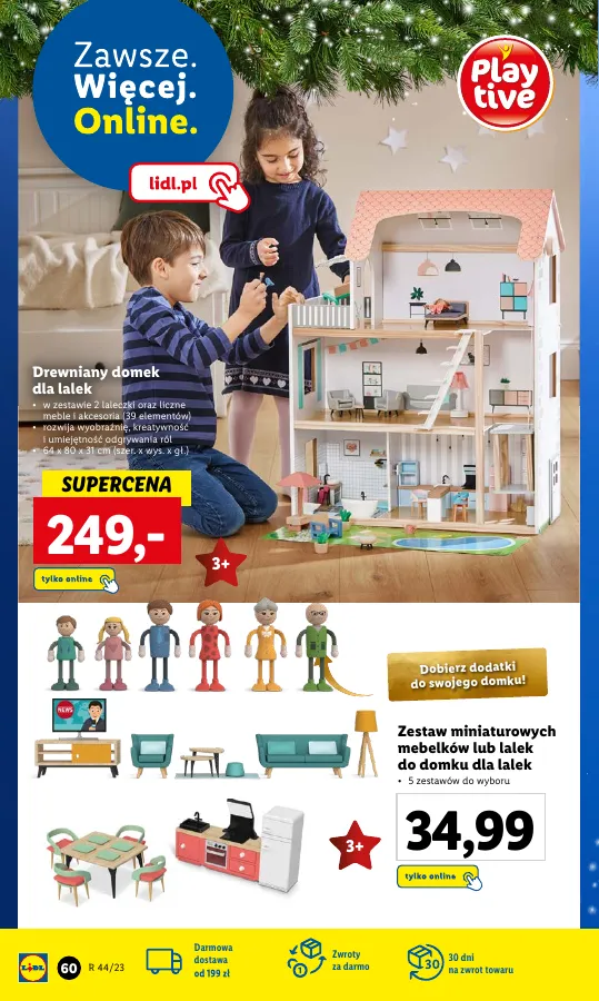 Gazetka promocyjna sklepu Lidl - Świat zabawek pełen pomysłów na prezenty - data obowiązywania: od 02.11 do 24.12
