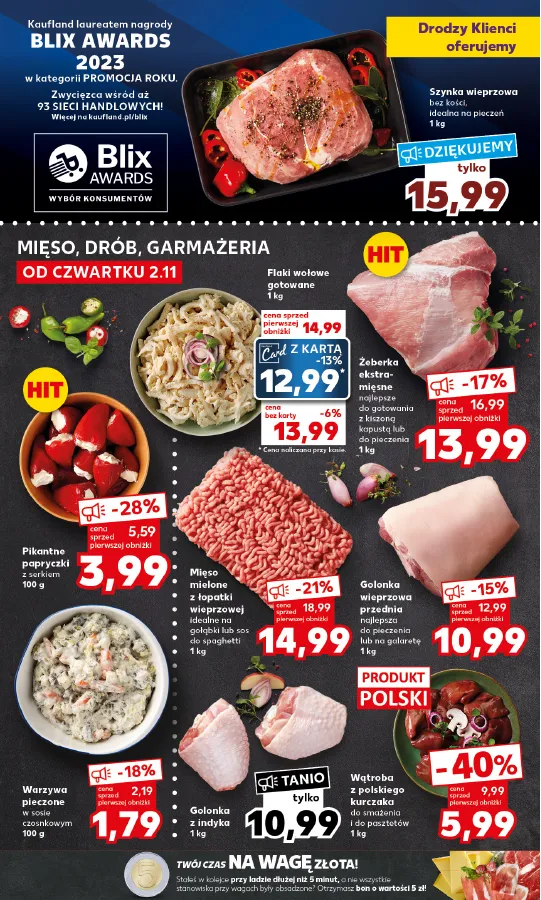 Gazetka promocyjna sklepu Kaufland - Święta pełne smaku - data obowiązywania: od 06.11 do 07.11
