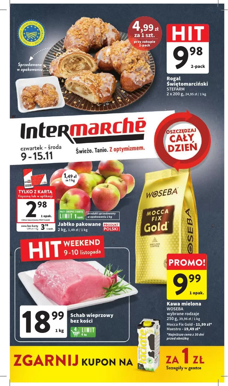 Gazetka promocyjna sklepu Intermarche - Magiczne święta. Moc niskich cen! - data obowiązywania: od 09.11 do 15.11