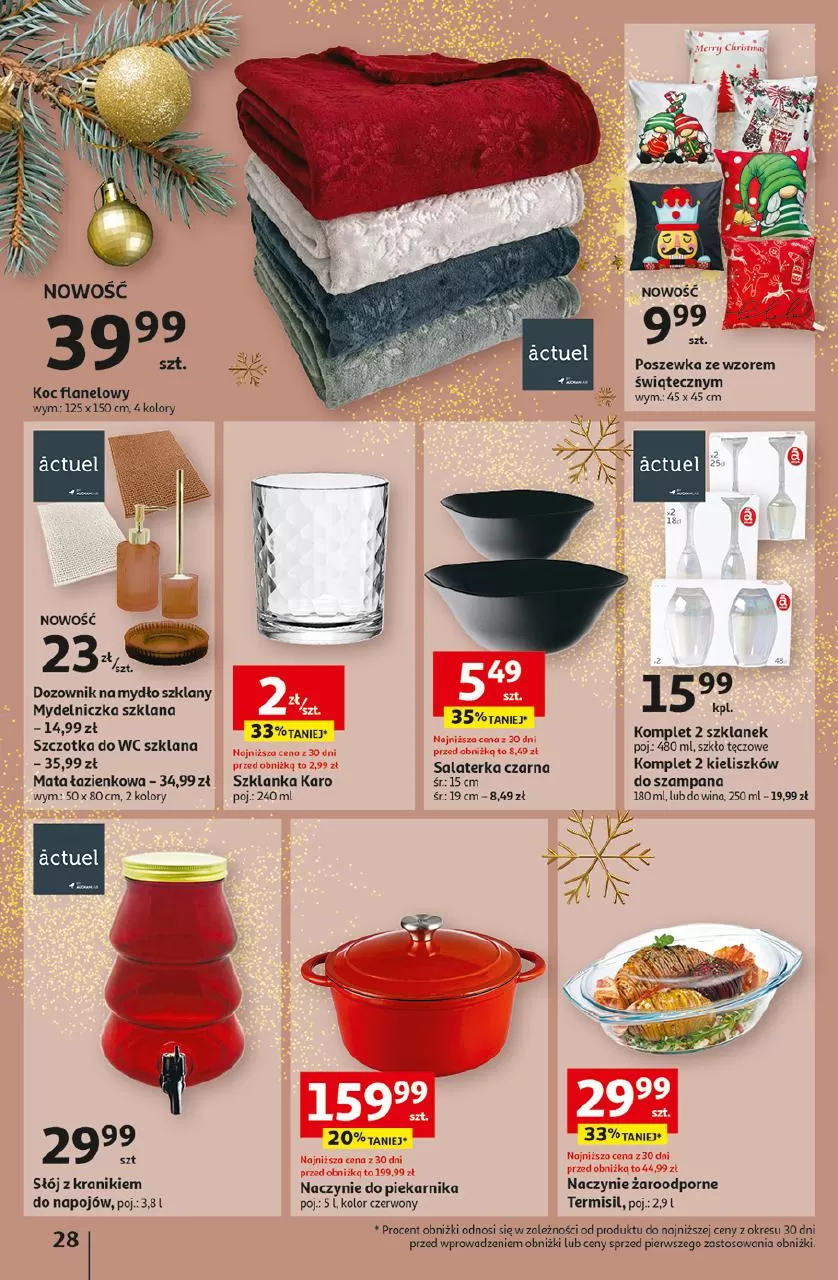 Gazetka promocyjna sklepu Auchan - Mikołajki z Cezarem - data obowiązywania: od 16.11 do 22.11
