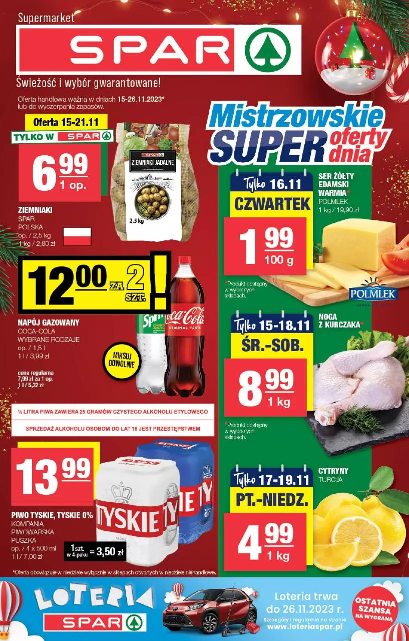Spar supermarket  - Spar Gazetka promocyjna - W tym tygodniu - oferta 'brak'