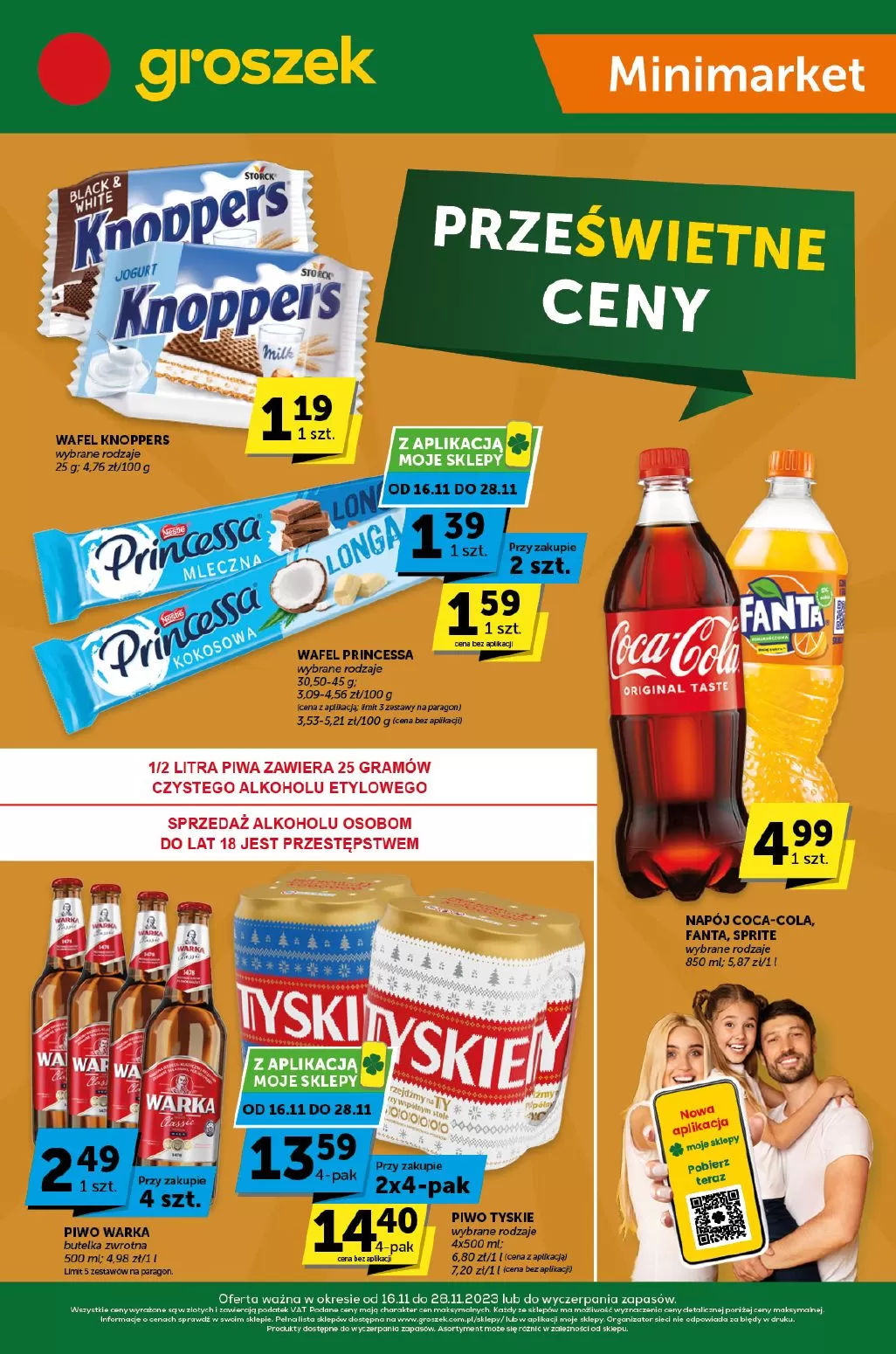 Groszek Minimarket - Prześwi - Groszek Gazetka promocyjna - W tym tygodniu - oferta 'brak'