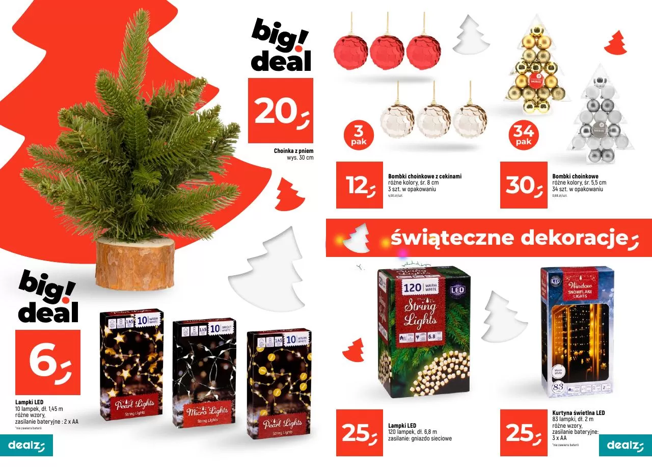 Gazetka promocyjna sklepu Dealz - Święta coraz bliżej - Zielona góra - data obowiązywania: od 16.11 do 22.11