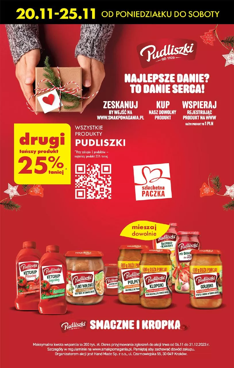 Gazetka promocyjna sklepu Biedronka - Żabka uwolnij swój czas! - data obowiązywania: od 20.11 do 25.11