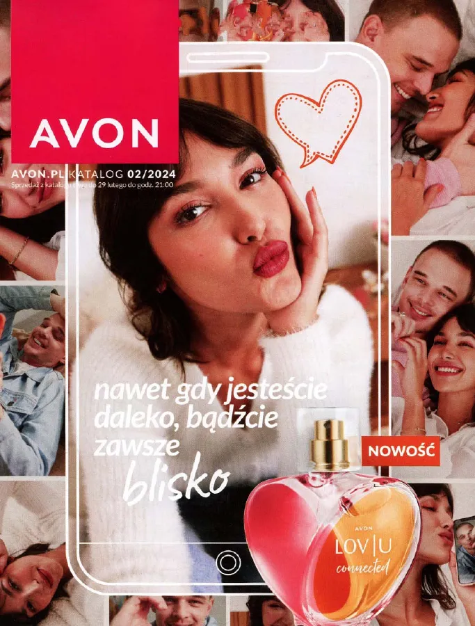 Gazetka promocyjna sklepu Avon - Avon Katalog Kampania 01, Styczeń 2024 - data obowiązywania: od 2024-02-01 do 2024-02-29