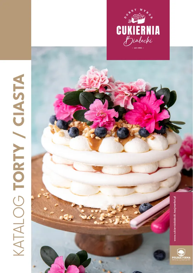 Gazetka promocyjna Twój Market. Tytuł: Katalog torty i ciasta. Oferta obowiązuje: 2021-07-30 - 2025-01-01