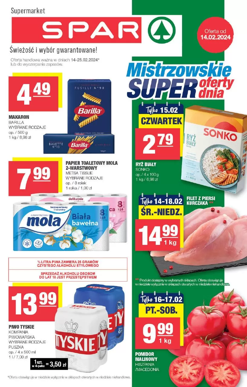 Supermarket - mistrzowskie super oferty dnia