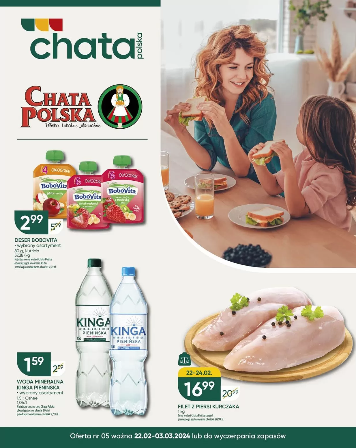 Ulotka gazetka promocyjna ze sklepu Chata Polska
