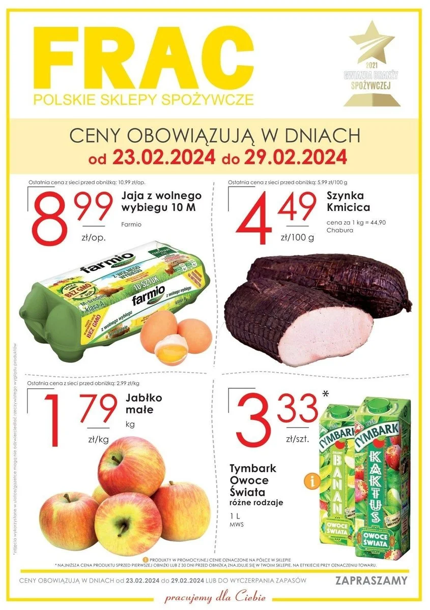 Gazetka promocyjna Kakto. Tytuł: Polskie sklepy spożywcze. Oferta obowiązuje: 2024-02-23 - 2024-02-29