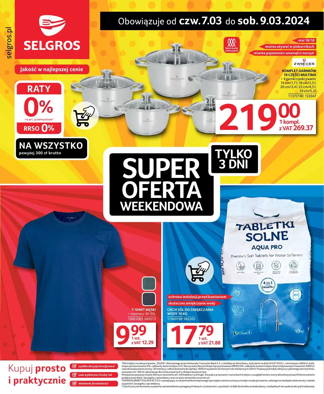Super oferta weekendowa - Selgros Gazetka promocyjna - W tym tygodniu - oferta 'brak'