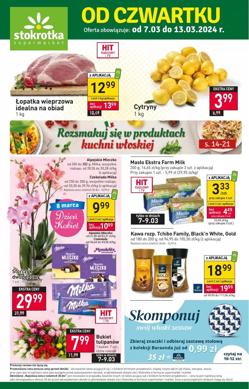 Supermarket - Stokrotka Gazetka promocyjna - W tym tygodniu - oferta 'brak'