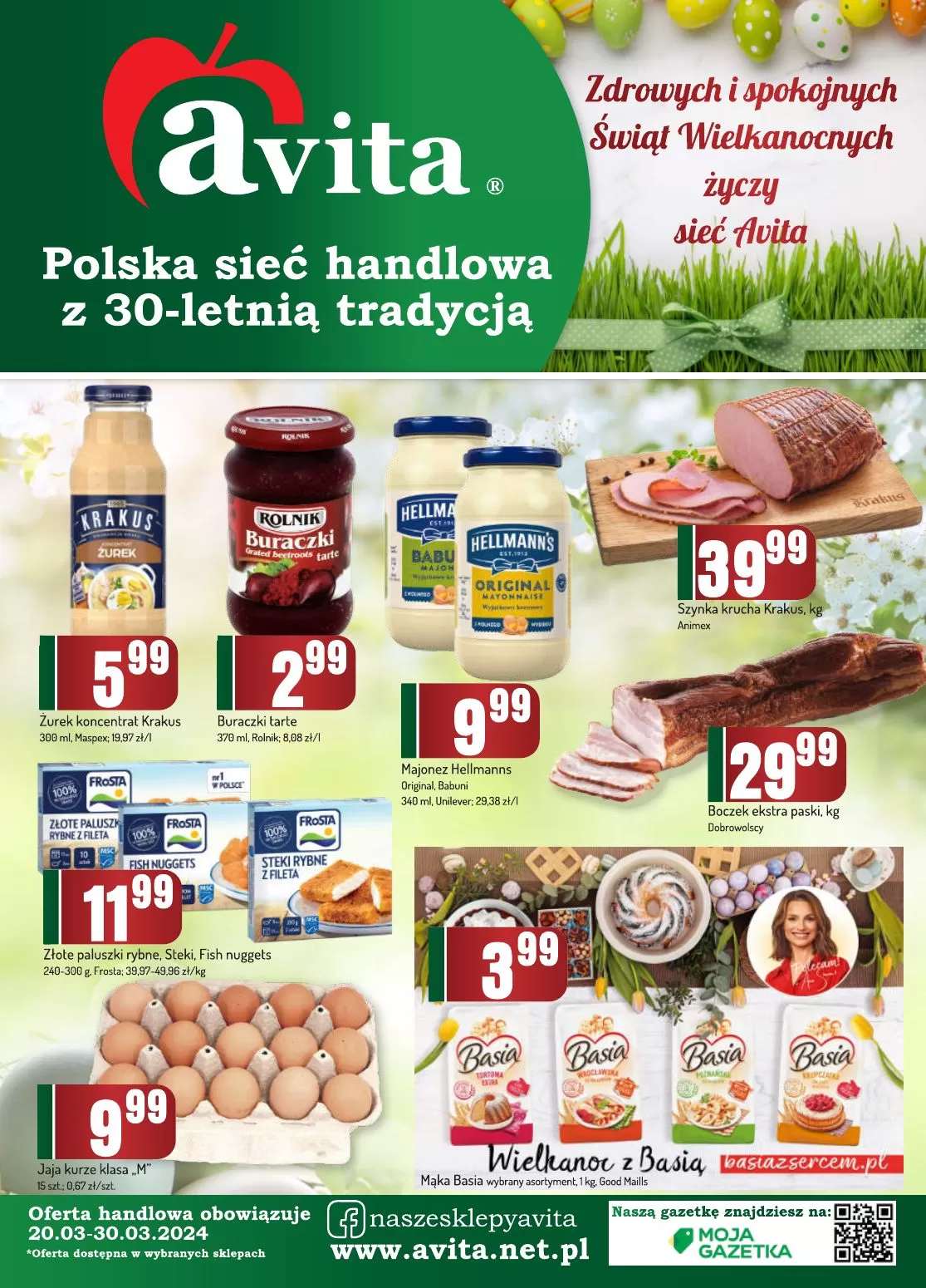 Polska sieć handlowa z 30-le - Avita Gazetka promocyjna - W tym tygodniu - oferta 'brak'