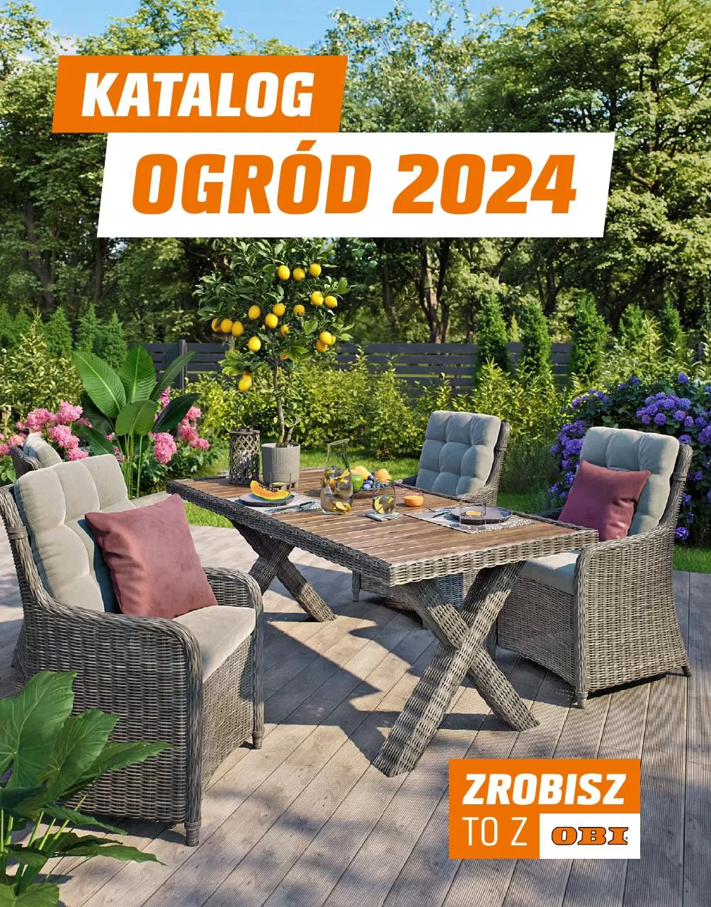 Ulotka gazetka promocyjna: Katalog ogród 2024 ze sklepu Obi dostępna od 09.03 do 30.09