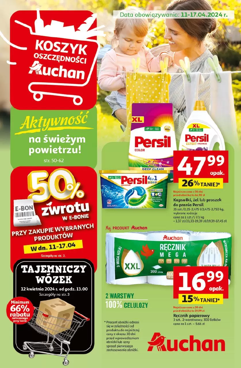 Koszyk oszczędności - Aktyw - Auchan Gazetka promocyjna - W tym tygodniu - oferta 'brak'