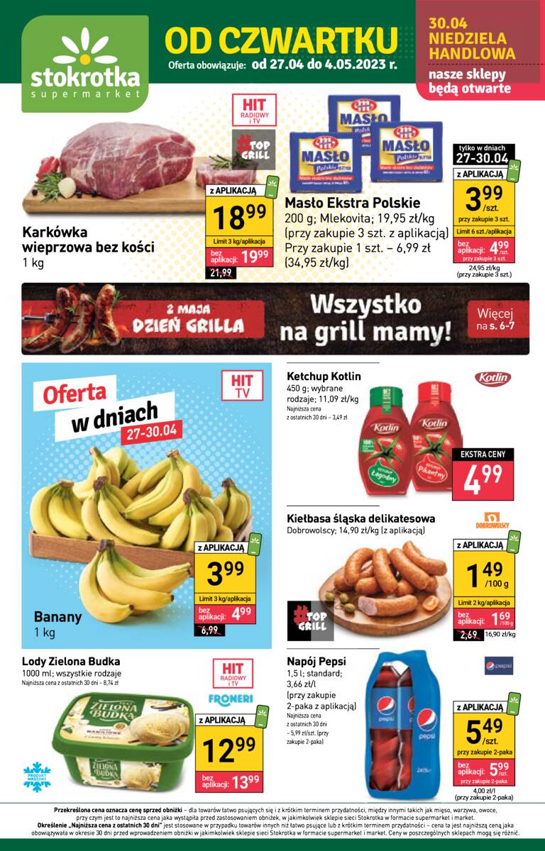 Stokrotka Supermarket Od Czwa - Stokrotka Gazetka promocyjna - W tym tygodniu - oferta 'brak'