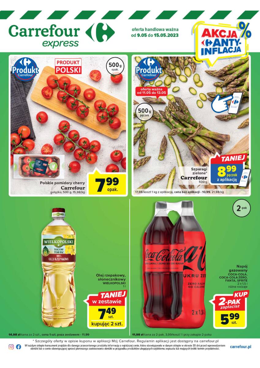 Akcja antyinflacja - Carrefour Express Gazetka promocyjna - W tym tygodniu - oferta 'brak'