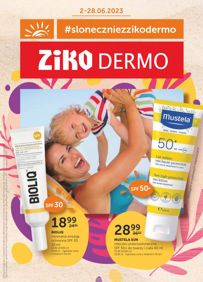 Gazetka promocyjna sklepu Ziko Dermo - sloneczniezzikodermo - data obowiązywania: od 2024-04-11 do 2024-05-28