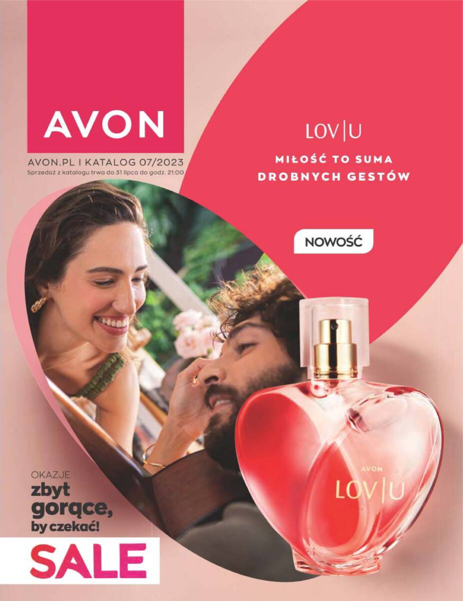 Avon Katalog Kampania 7 lipie - Avon Gazetka promocyjna - W tym tygodniu - oferta 'brak'