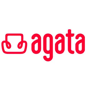 Logo sklepu Agata Meble z gazetkami promocyjnymi