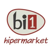 Logo sklepu Bi1 z gazetkami promocyjnymi