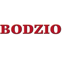 Logo sklepu Bodzio z gazetkami promocyjnymi