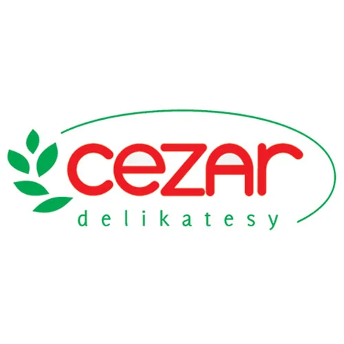 Gazetka promocyjna - logo sklepu Cezar delikatesy