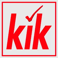 Logo sklepu KiK z gazetkami promocyjnymi