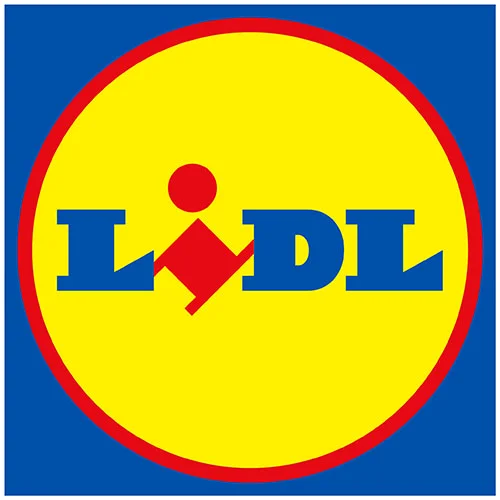 Logo sklepu Lidl z gazetkami promocyjnymi